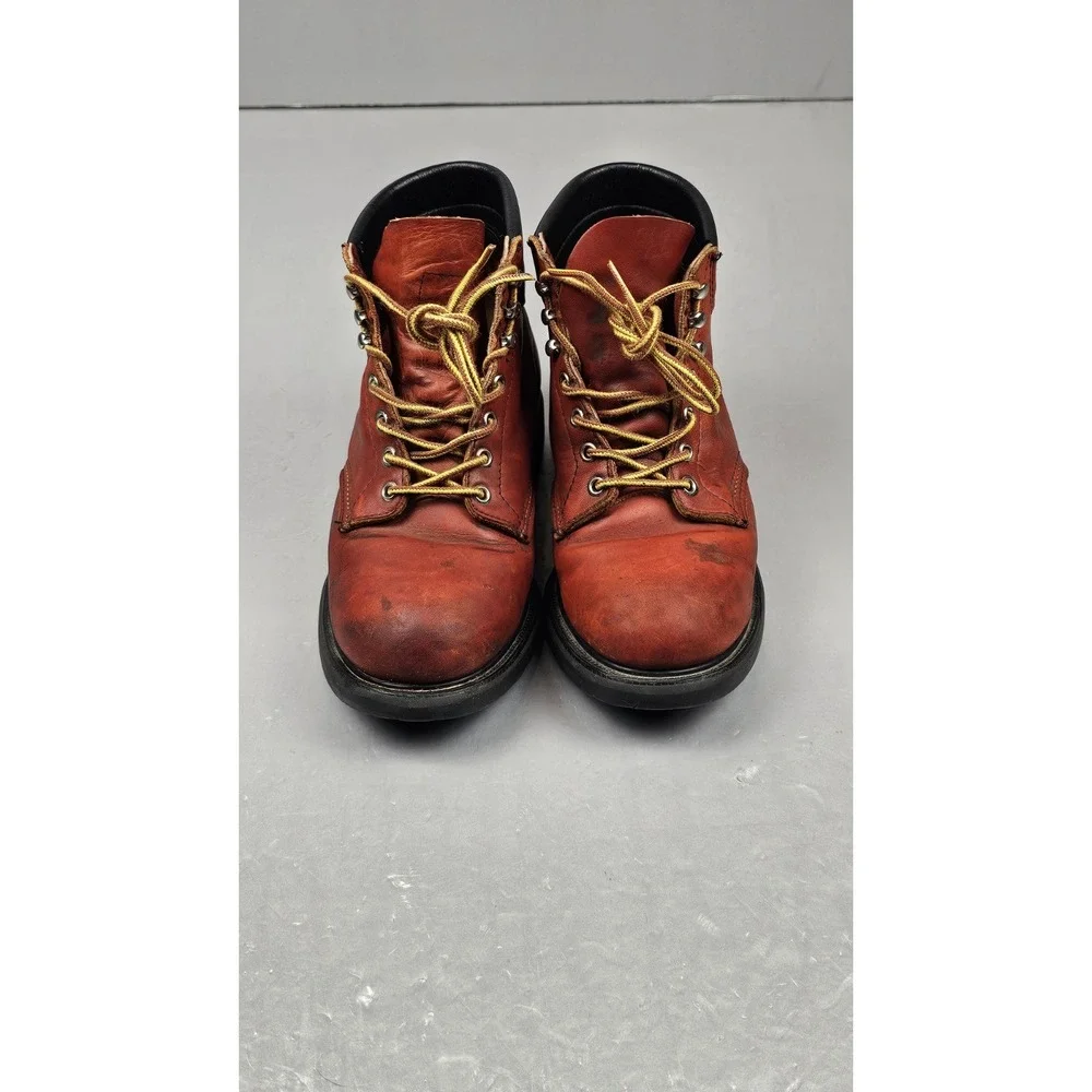 Red Wing Shoes vtg red